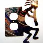 Kokopelli w/ Flute Double Outlet Cover Plate by LaZart 021915J