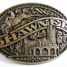1981 Shawnee OK Home of Old Santa Fe Days Belt Buckle By ADM 121514