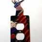 Elk Double Outlet Cover Plate by LaZart 02161511111N