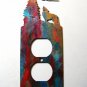 Wolf Double Outlet Cover by Steel Images Made in USA 02161511111CC