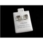 CZs Pierced Studs Earrings