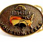 1981 CBI Na-Con Houston, Texas Brass Belt Buckle by BTS12022013