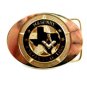 Masonry Texas Tradition Grand Master No. 28 Belt Buckle Individuals Name on Back