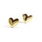 Goldtone Heart Cufflinks 1106201rp