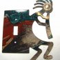 Kokopelli w/ Flute Single Switch Cover Plate by LaZart 022315B
