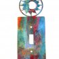 Sun Single Light Switch Cover Plate by Steel Images Made USA 52815k
