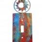 Sun Single Light Switch Cover Plate by Steel Images Made USA 52815k