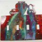 Pueblo Quadruple Light Switch Cover Plate by Steel Images USA 030515A