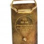 SNAP-ON 24kt Gold & Silverplate Solid Brass Belt Buckle By BTS 121514