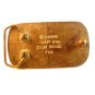 1983 Masons Brick Concrete Stone Solid Brass Belt Buckle