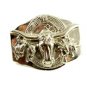 Western Cowboy Longhorn Trail Drive Belt Buckle 7214