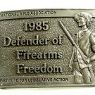 NRA 1985 Defenders of Firearms Freedom Belt Buckle 10312013
