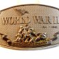 Vintage World War II Remembered Belt Buckle by CSI 1990