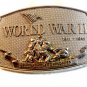 Vintage World War II Remembered Belt Buckle by CSI 1990