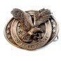 Vintage 1984 Bergamont American Eagle Go Army Reserve Belt Buckle