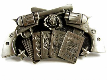 2003 Guns & Roses Belt Buckle by Great American Buckle Co. 72514