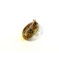 Victorian Gold Tone & Amythest Brooch
