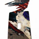 Wolf Single Light Switch Cover Plate Various Browns by LaZart 02161511111C