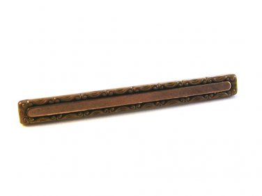 Victorian Edwardian Gold Tone Bar Brooch