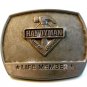 1996 Handyman Club Life Member Silver Tone Belt Buckle