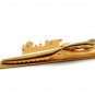 Vintage Goldtone Train Tie Clasp by Hickok USA