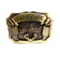 1980 Nevada Goldtone Belt Buckle by Great American Buckle Co. 12162013b