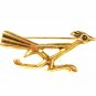 Native American Navajo Sterling Sterling Roadrunner Brooch By Florence Johnson