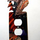 Bear Double Outlet Cover Plate by LaZart 02161511111R
