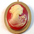 1886 - 1996 100th Anniversary Conference Cameo Brooch by Avon