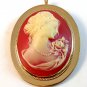 1886 - 1996 100th Anniversary Conference Cameo Brooch by Avon