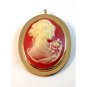 1886 - 1996 100th Anniversary Conference Cameo Brooch by Avon