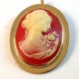 1886 - 1996 100th Anniversary Conference Cameo Brooch by Avon