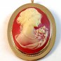 1886 - 1996 100th Anniversary Conference Cameo Brooch by Avon