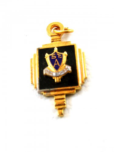 St. A. High School Charm / Pendant / Key 52914 by Kinney