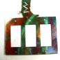 Cowboy Boot Triple Rocker Outlet Cover Plate by Steel Images USA 51515