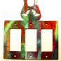 Southwest Pueblo Pottery Triple Rocker Outlet Cover Plate by Steel Images USA