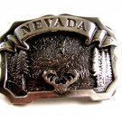 1980 Nevada Silvertone Belt Buckle by Great American Buckle Co. 12162013a