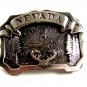 1980 Nevada Silvertone Belt Buckle by Great American Buckle Co. 12162013a