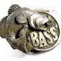 1982 Bass Fishing Belt Buckle by M&M Limited 82614