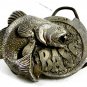 1982 Bass Fishing Belt Buckle by M&M Limited 82614