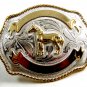 Western Cowboy Rodeo Horse Belt Buckle 2192014