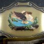 1978 American Eagle Belt Buckle Mint In Box Gold Tag by Raintree 7214