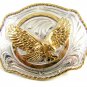 Silver Strike American Eagle in Flight Belt Buckle 11142013