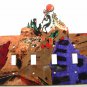 Kokopelli Flute Quadruple Switch Cover Plate by Steel Images USA 021915DD