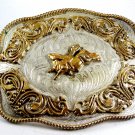 Western Cowboy Bull Riding Belt Buckle Made in USA 12112013cc
