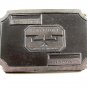 1978 Schlumberger Safety Award Oil Field Drilling Belt Buckle by Hit Line