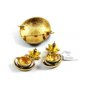 Solar System Stars Saturn Brooch & Earrings by Butler & Wilson 8614