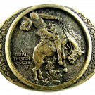 Bronc Twister C.M. Russell Western Collection Belt Buckle by ADM 092314