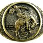 Bronc Twister C.M. Russell Western Collection Belt Buckle by ADM 092314