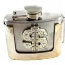 Liquor Decanter $ Dollar Bill Sign Belt Buckle 10282013